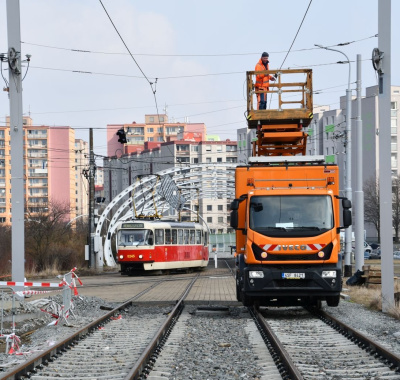 New tram line: Sídliště...
