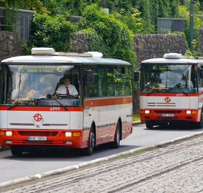 Historical bus line K sets...