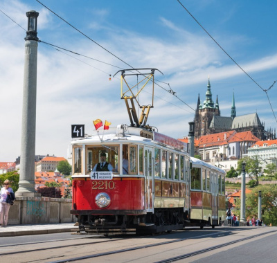 Historical tram lines and...