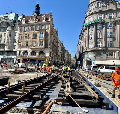 FOTO: Na Václavském náměstí...