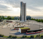 Stadion Strahov. Autor vizualizace: DPP/Atelier Onixia.