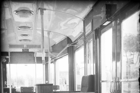 Interiér tramvaje, foto zima 1948/49 | Foto: archiv DPP