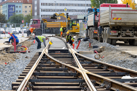 tramvajová trať Pankrác